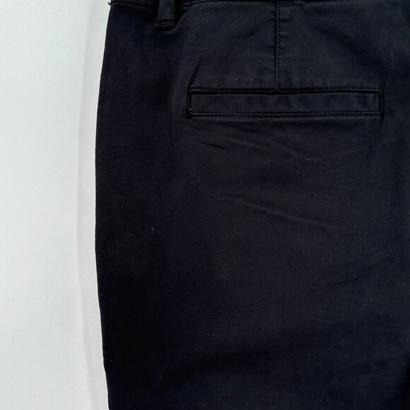 Quince Black Stretch Cotton Twill Girlfriend Chino Pants sz 29 Women's NWT - Picture 3 of 7